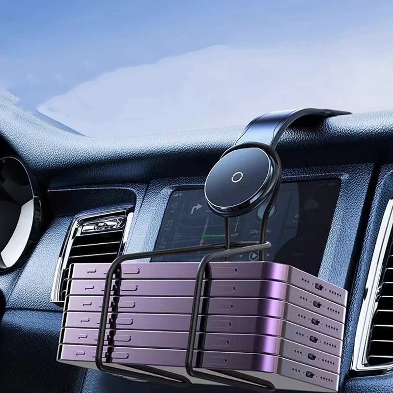 Support Voiture MagSafe avec Bras Flexible Magnétique