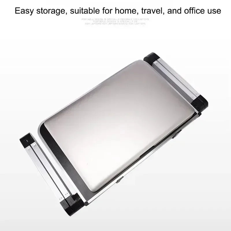 Support PC Portable Réglable – Aluminium Pliable