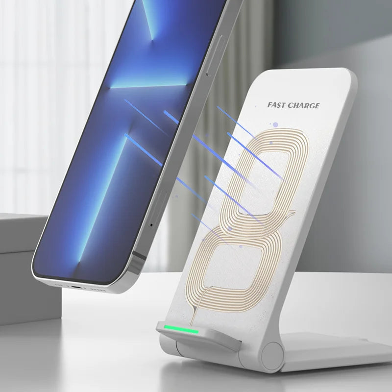 Chargeur Sans Fil 30W – Compatible MagSafe & Type-C