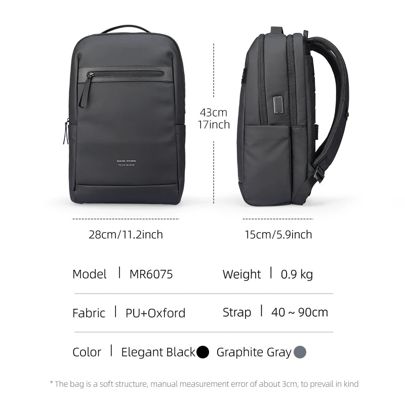 Sac à dos homme MARK RYDEN étanche – laptop