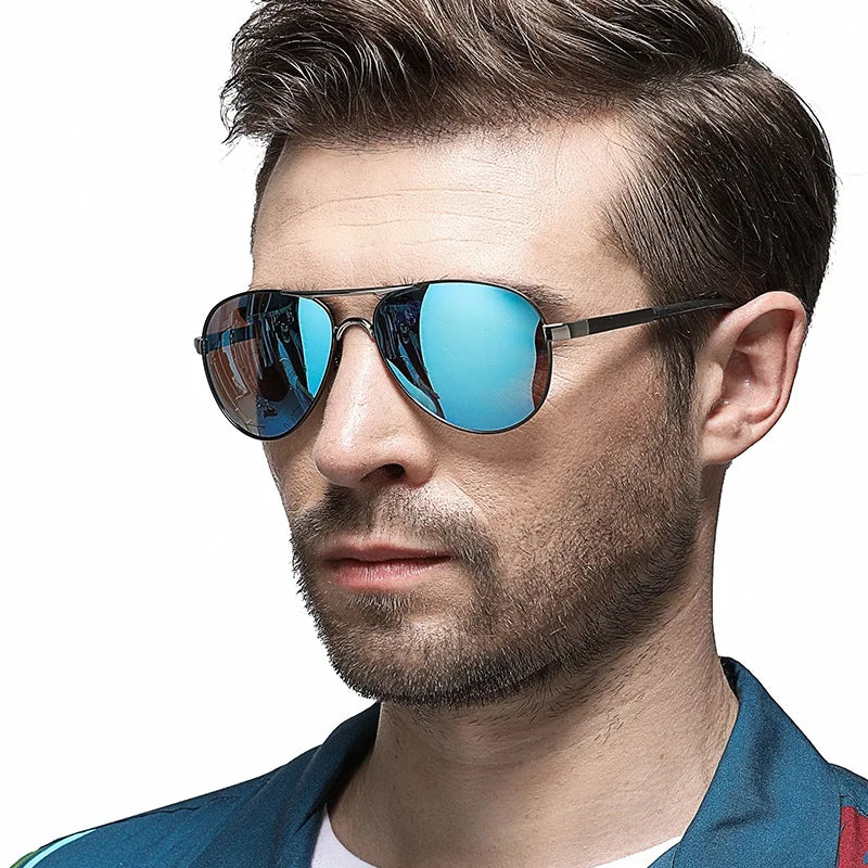 Lunettes de Soleil AOWEAR Homme Polarisées Confort Premium