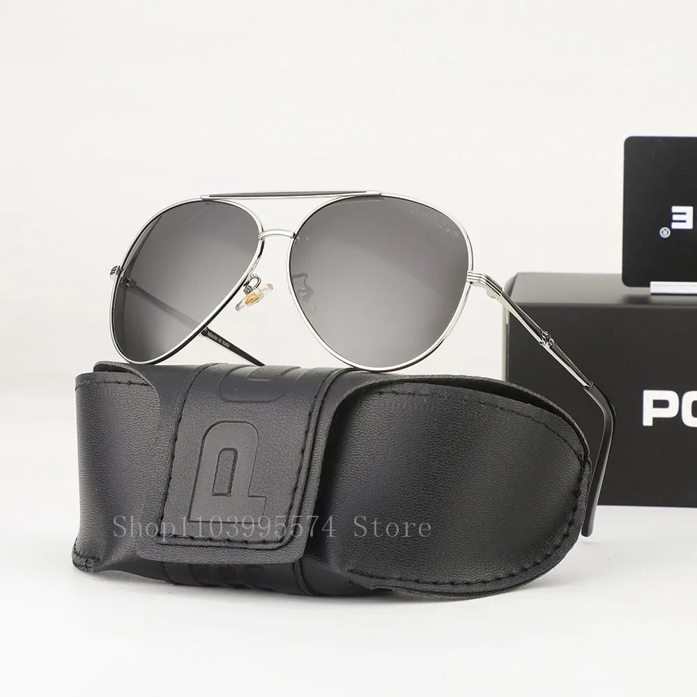 Lunettes de Soleil Homme Polarisées – Style Pilote Haut de Gamme