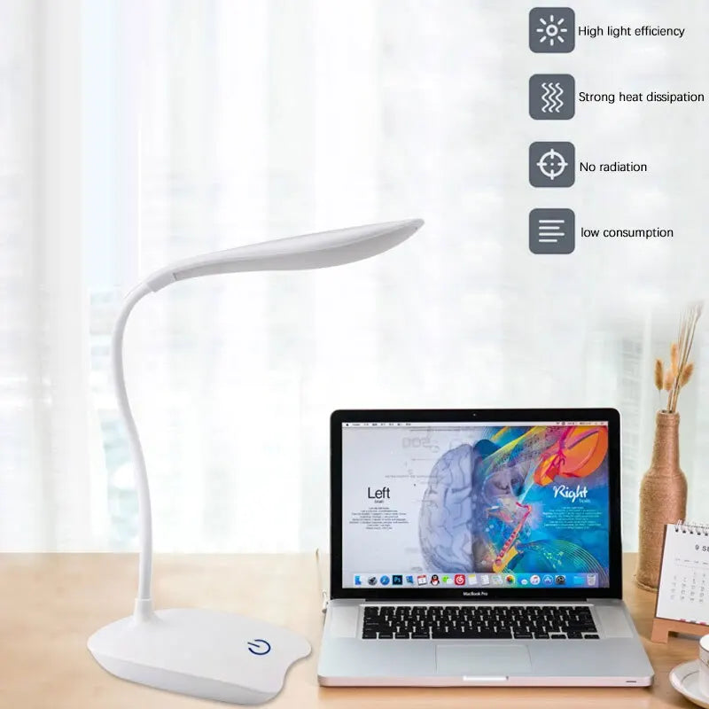 Lampe LED USB à Pince – Lecture Confort & Vue Protégée