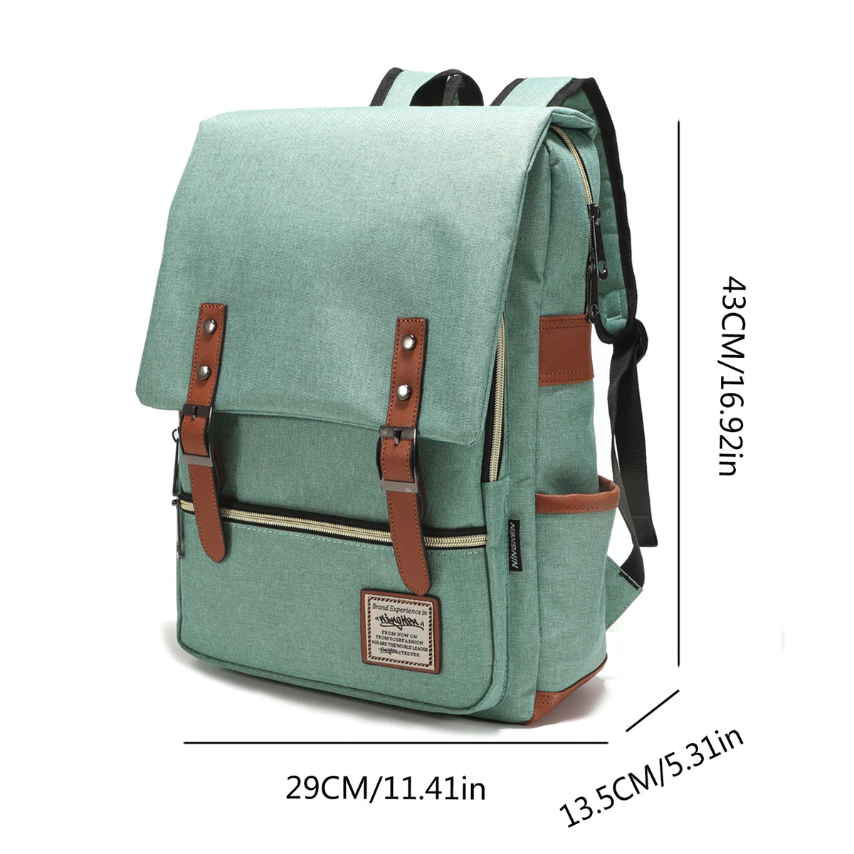 Sac à dos slim femme ordinateur – style preppy