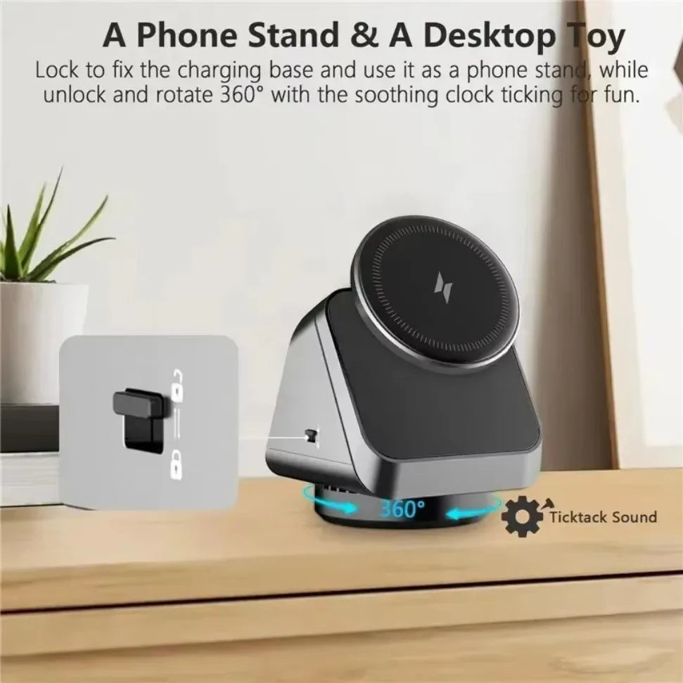Station de Charge 3-en-1 MagSafe – iPhone, Apple Watch & AirPods