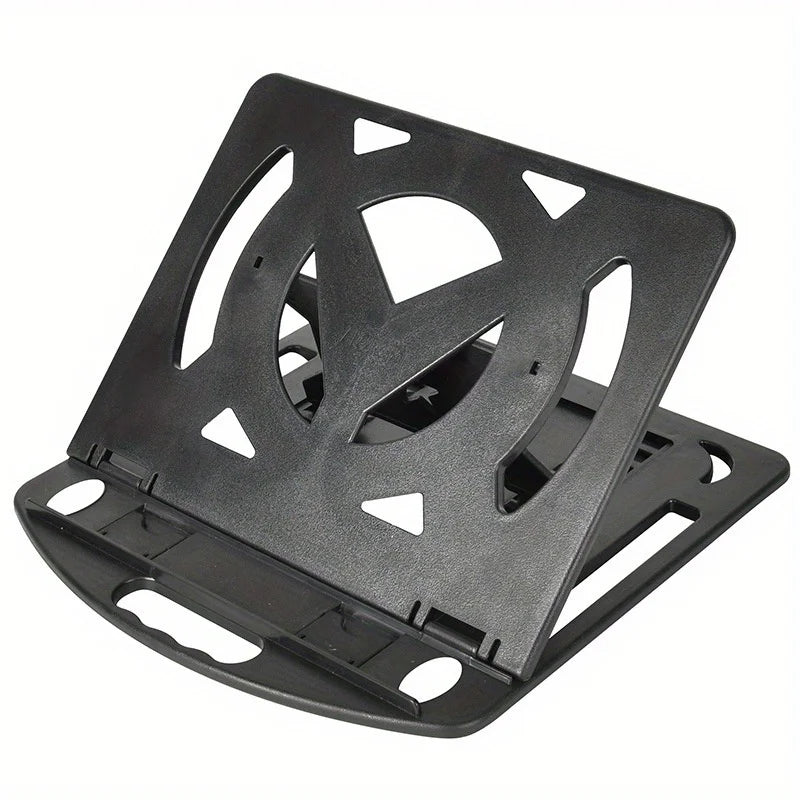 Support PC Portable Pliable – Léger & Ventilé (Plastique)