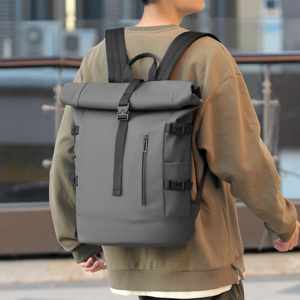 Sac à Dos Étanche Outdoor Roll Top 25L – Mode & Résistant