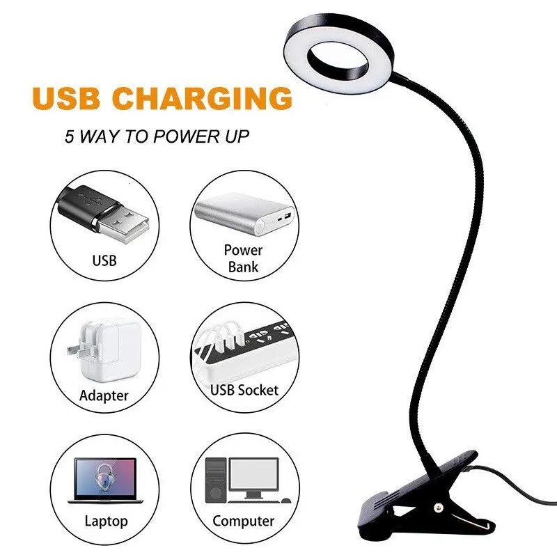 Lampe LED Rechargeable – Confort Visuel & USB