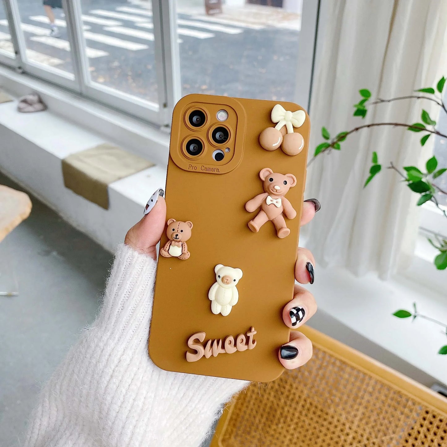 Coque Oursons Mignonne – iPhone 13 à 15 Pro Max