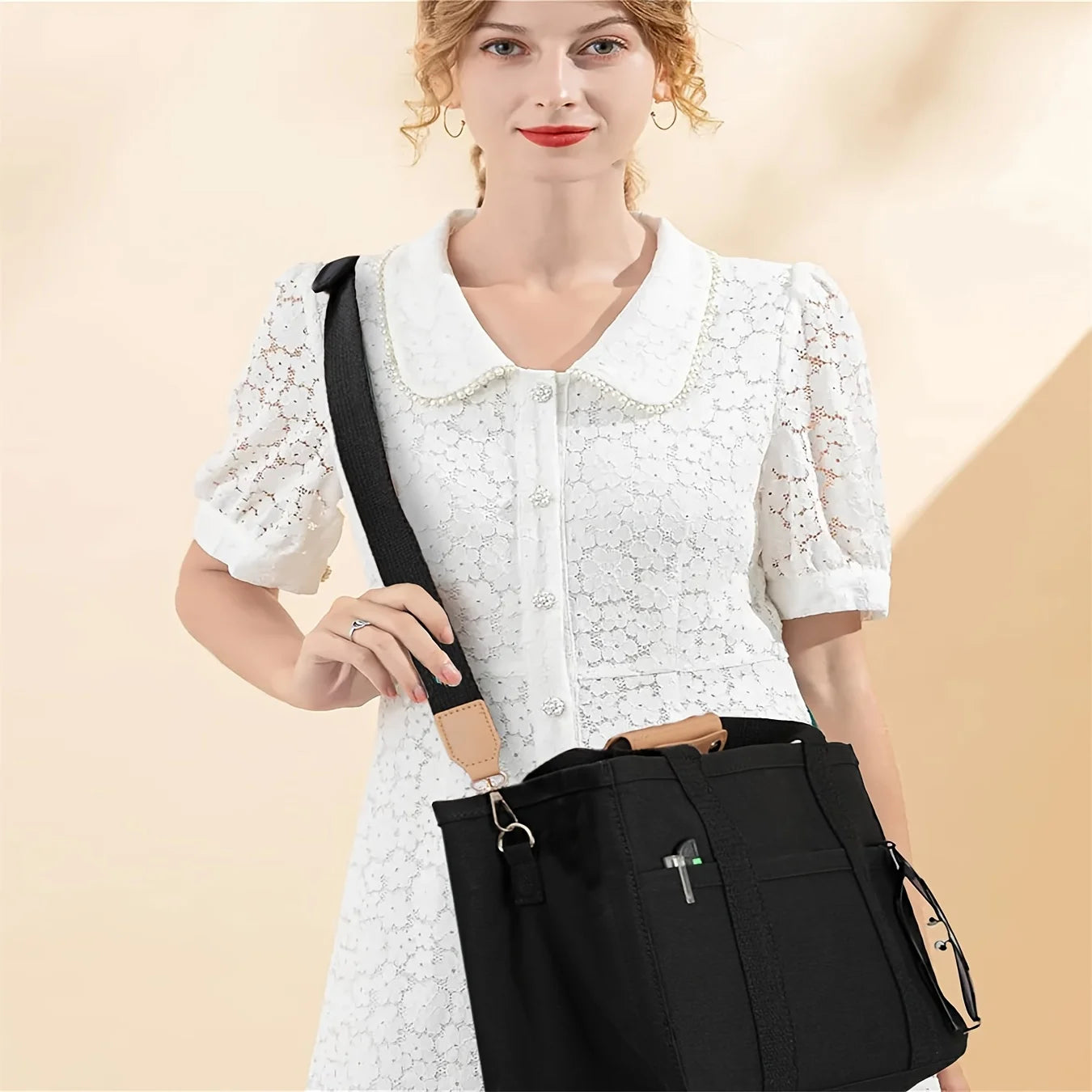 Sac Tote Femme Multi-Poches