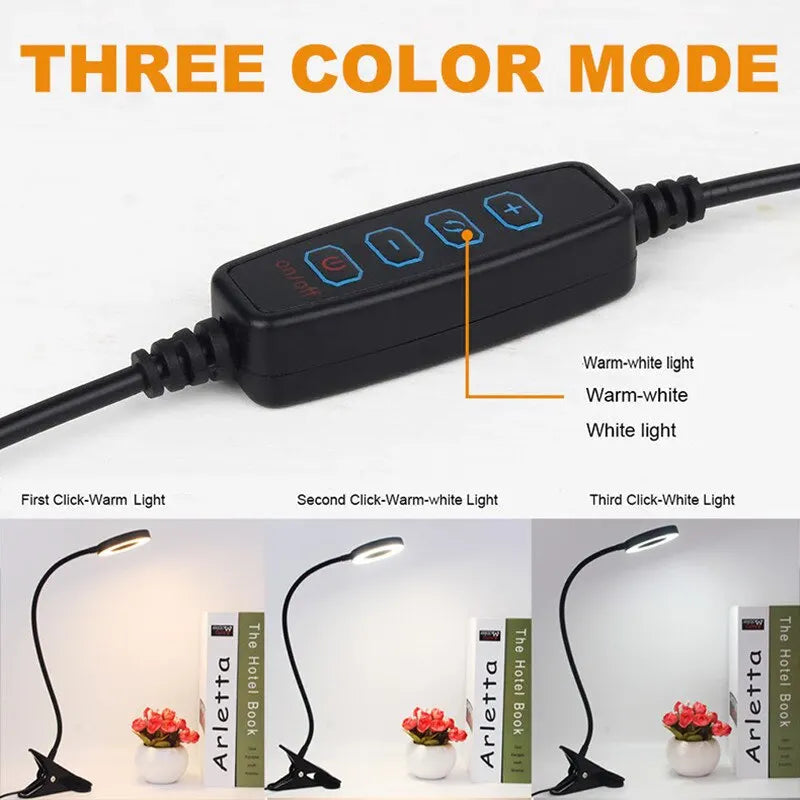Lampe LED Rechargeable – Confort Visuel & USB