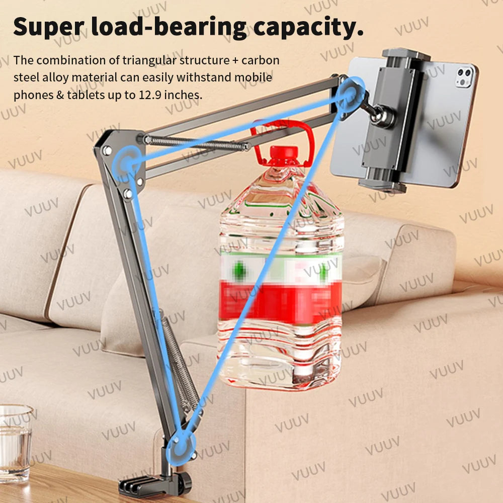 Bras Support Réglable pour Tablette – Confort Lit & Bureau