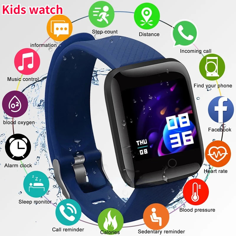 Montre Connectée Y68 Enfant – Suivi Cardio & Activité au Quotidien