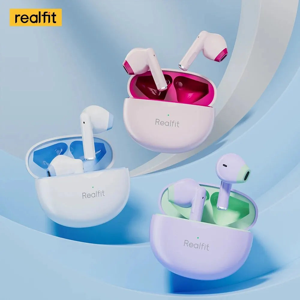Écouteurs Bluetooth Realfit F2 – HIFI, Étanches, Sans Fil