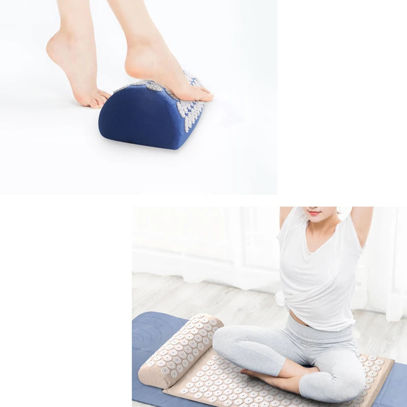 Coussin de Massage Yoga – Relaxation Dos & Nuque