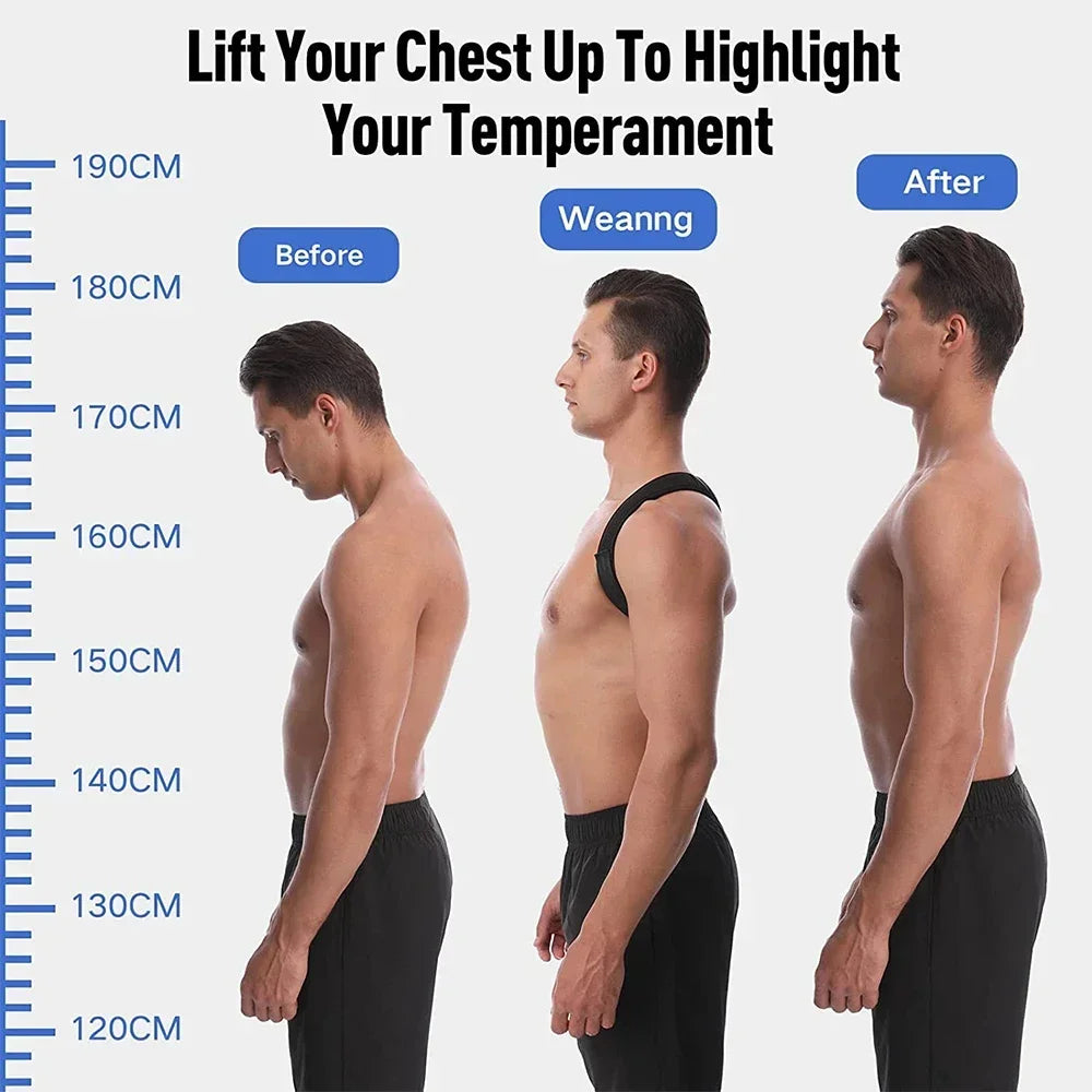 Correcteur de Posture Renforcé – Dos & Épaules