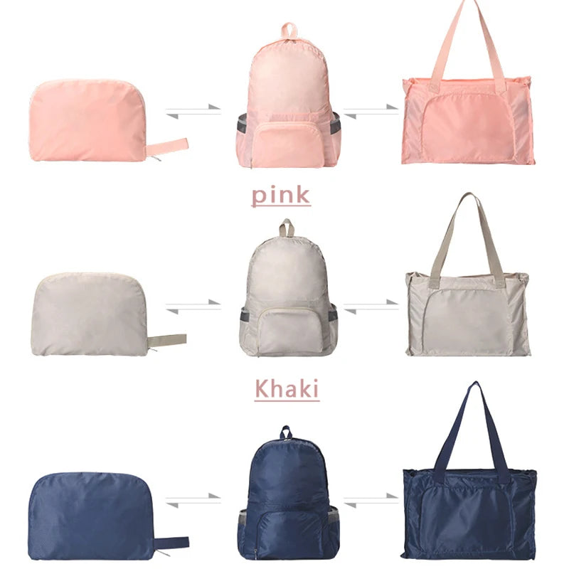 Sac à Dos de Voyage Pliable & Étanche – 2 en 1 Ultra-Léger