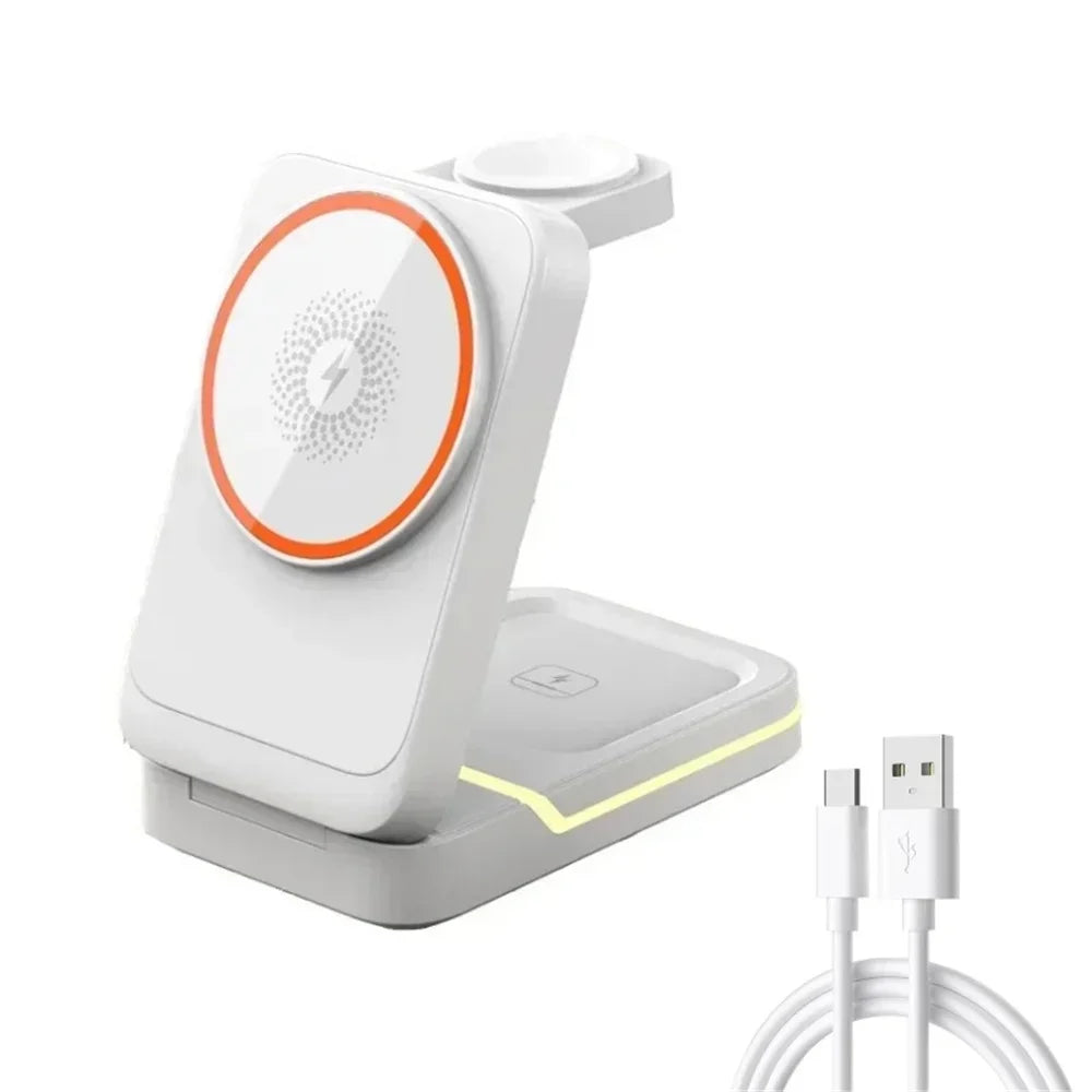 Station MagSafe 30W Pliable – iPhone, Watch & AirPods