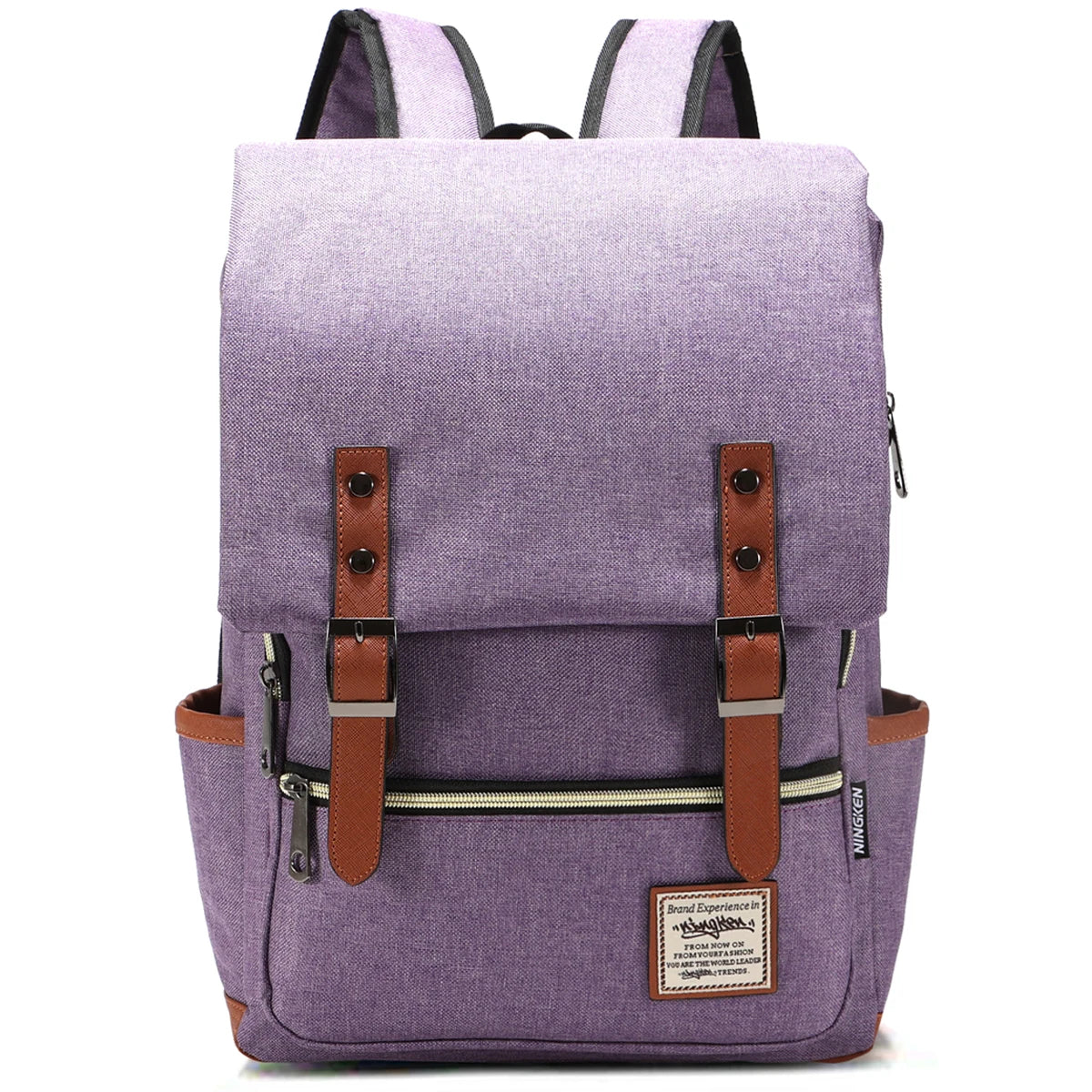 Sac à dos slim femme ordinateur – style preppy