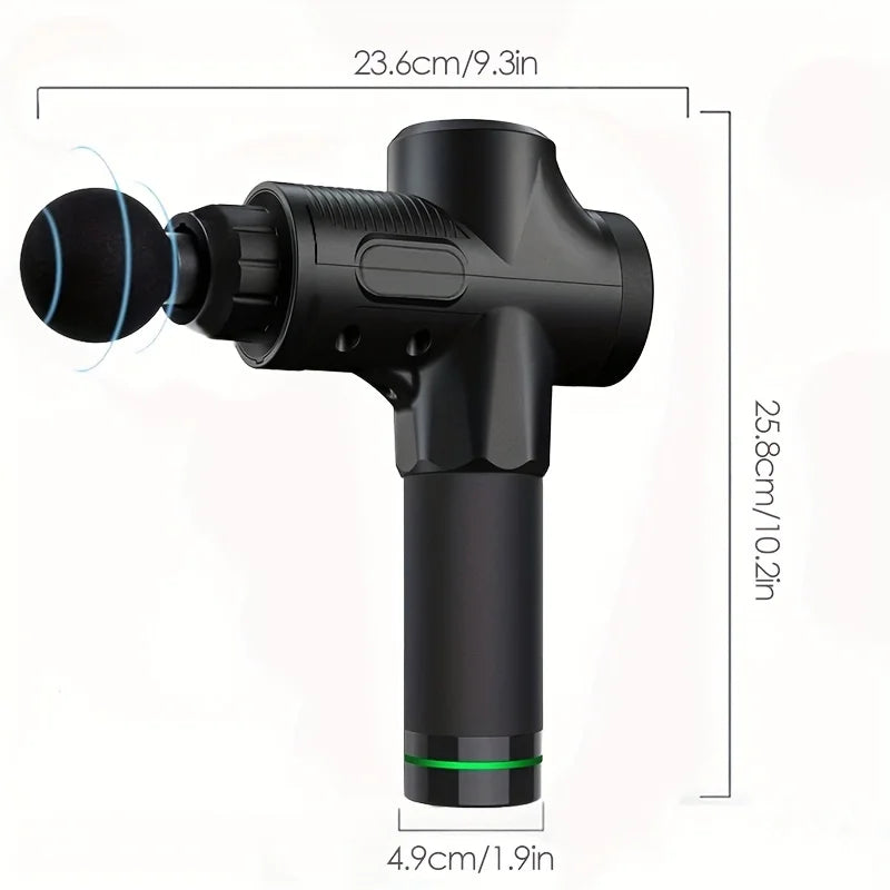 Pistolet de Massage Électrique GM017 – Corps & Muscles