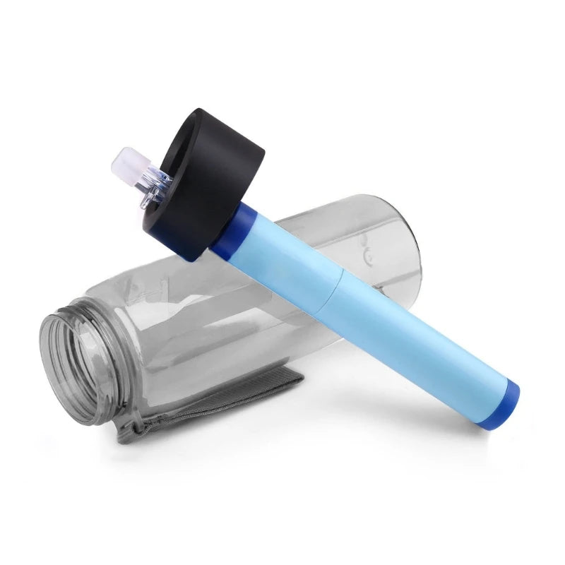 Bouteille Filtrante 650ml avec Paille – Tritan Réutilisable Outdoor