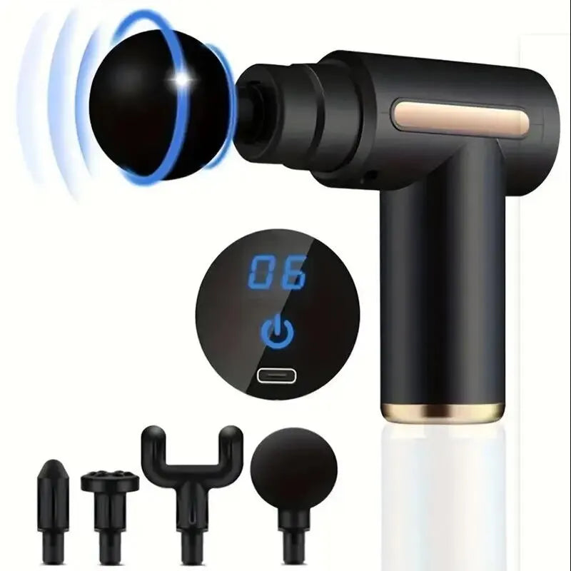 Pistolet de Massage Électrique GM017 – Corps & Muscles