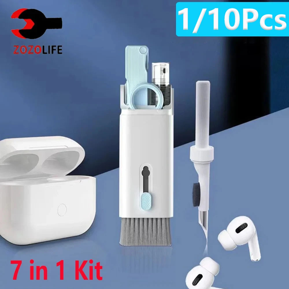 Kit Nettoyage 7-en-1 – Clavier, AirPods & Écran