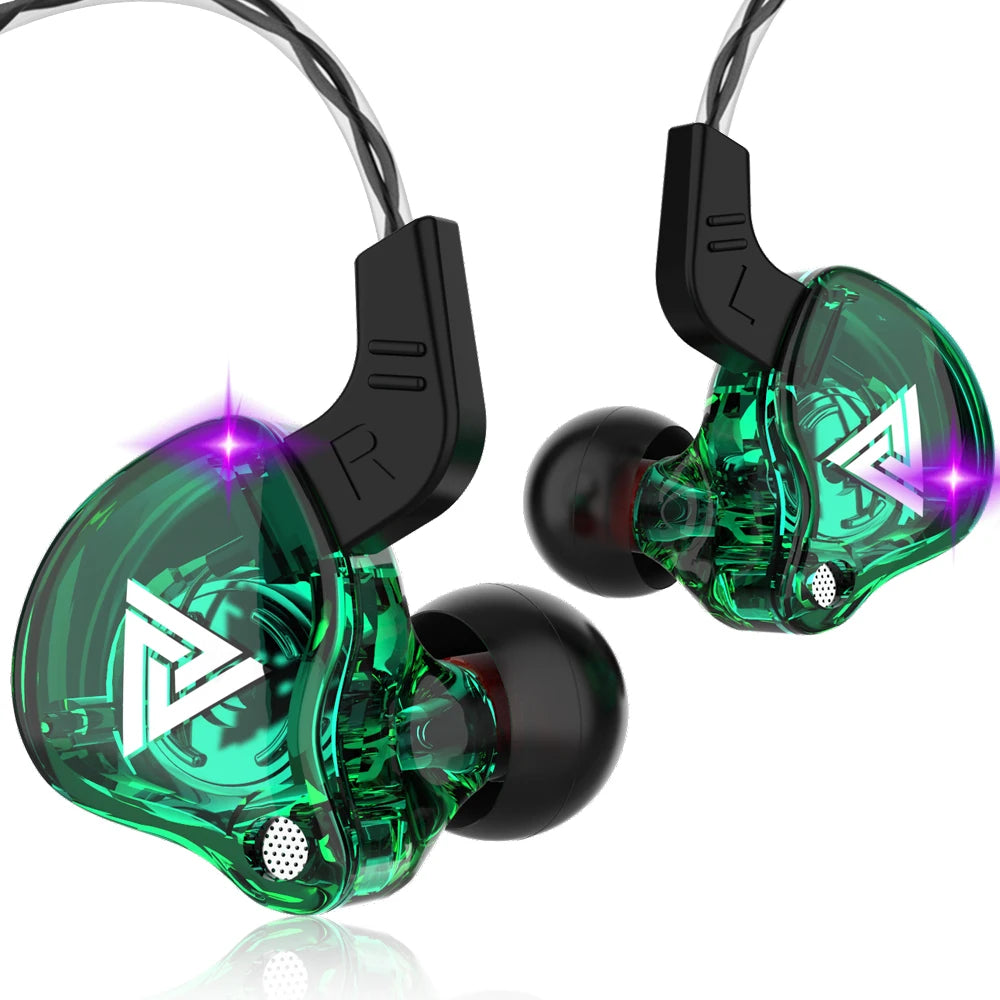 Écouteurs Filaire QKZ AK6 – Son HiFi, Micro & Basses Puissantes