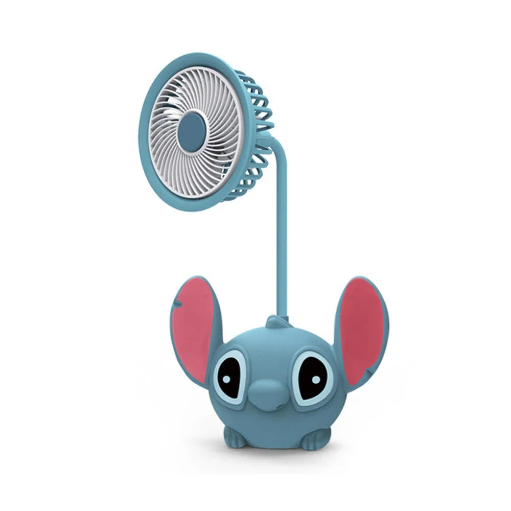 Lampe Stitch LED Rechargeable – 2-en-1 avec Taille-crayon