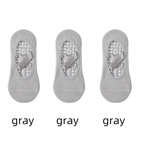 Chaussettes Antidérapantes Femme – Yoga, Pilates & Fitness