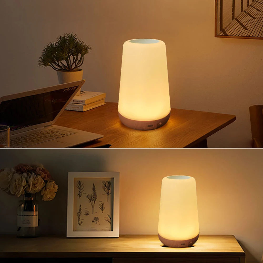 Lampe LED Tactile 13 Couleurs – Rechargeable & Télécommande