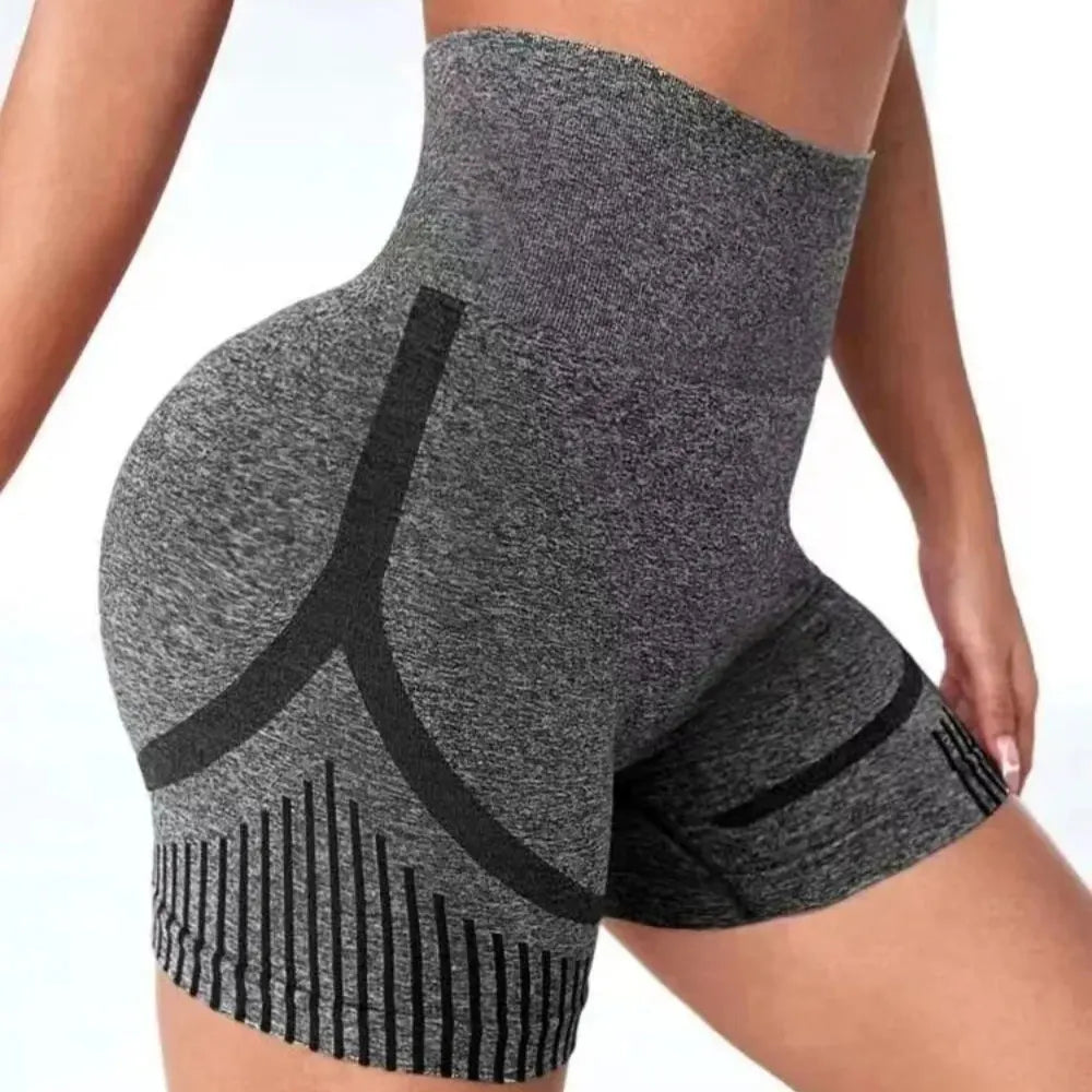 Short Taille Haute Femme – Yoga & Fitness Confort Sculptant
