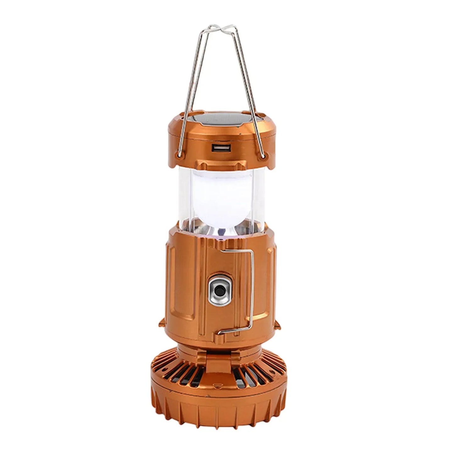 Lampe de Camping Solaire – Torche LED Rechargeable Étanche et Télescopique
