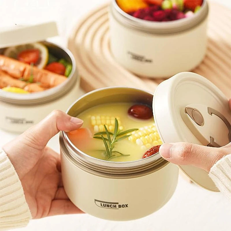 Lunch Box Inox 3-en-1 Étanche