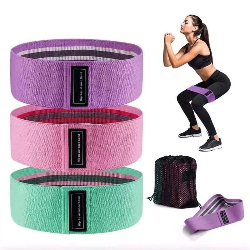 Bandes Élastiques Fitness – Hanches, Jambes & Yoga