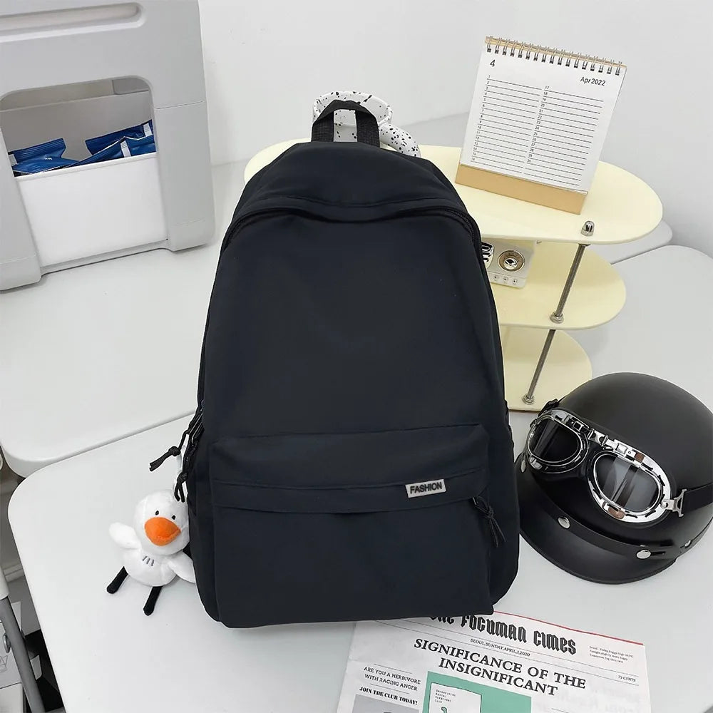 Sac à dos ado imperméable – denim & nylon