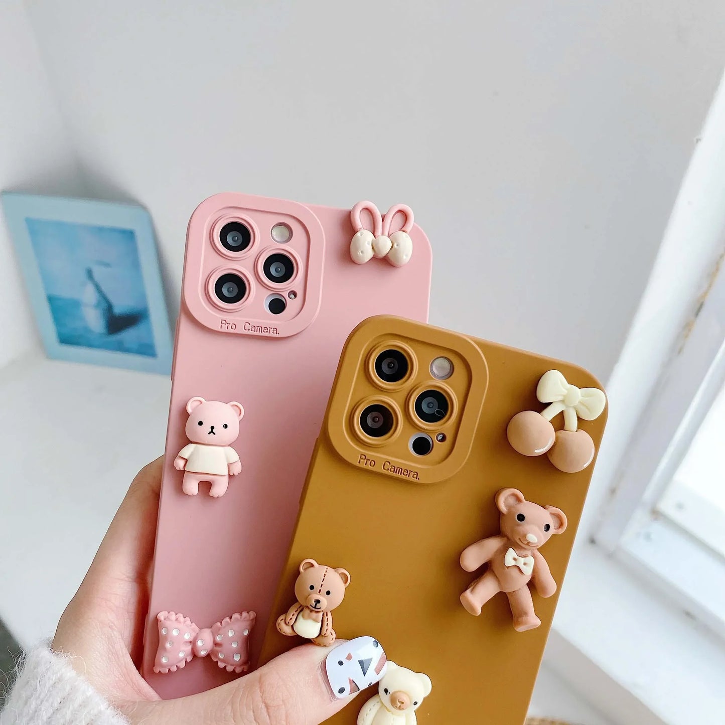 Coque Oursons Mignonne – iPhone 13 à 15 Pro Max