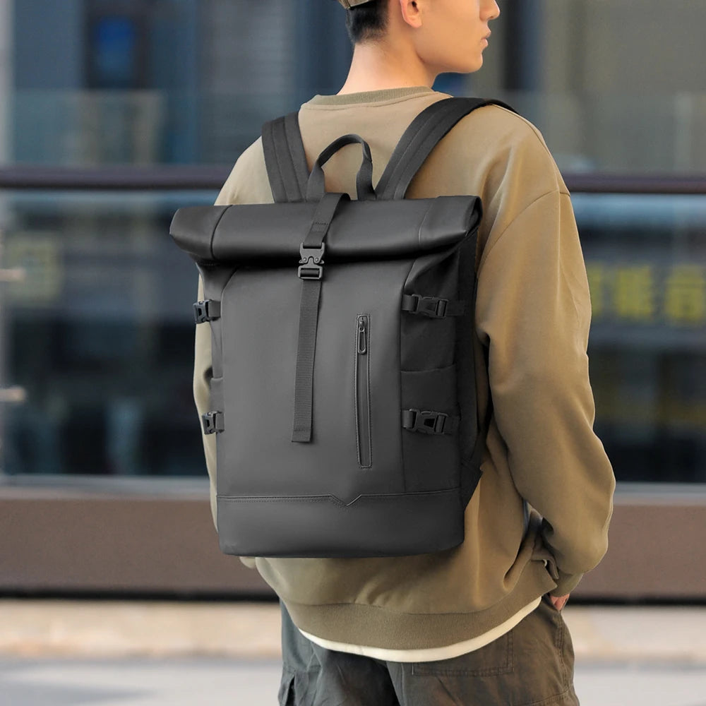 Sac à Dos Étanche Outdoor Roll Top 25L – Mode & Résistant