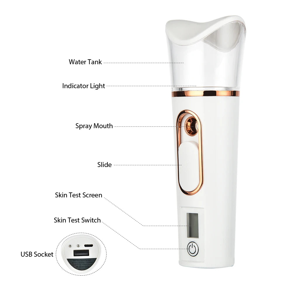 Brumisateur Facial Nano LED – Hailicare
