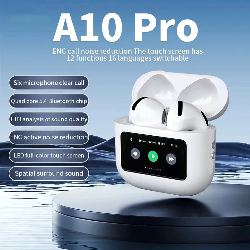 Écouteurs Bluetooth LX-10 ANC – Tactile, HiFi, 36h