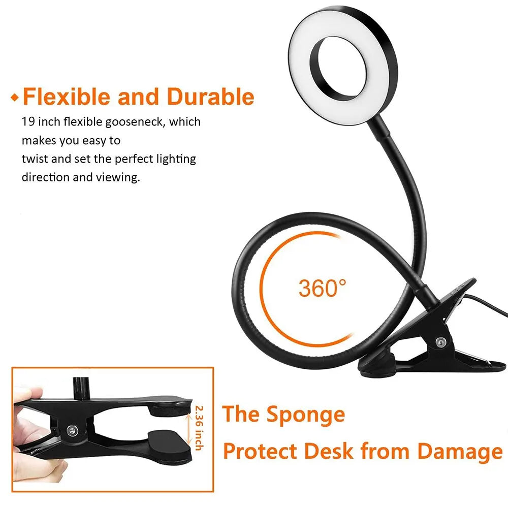 Lampe LED Rechargeable – Confort Visuel & USB