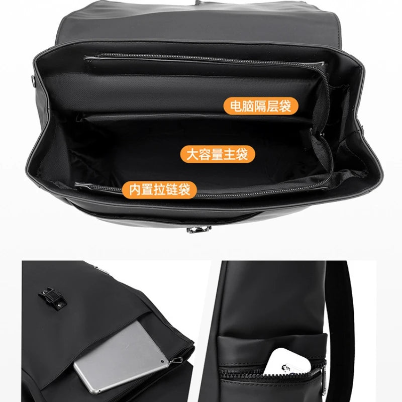 Sac à dos moderne pour PC 14" – Étanche & Stylé