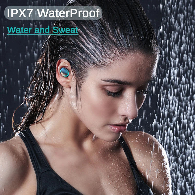 Écouteurs Bluetooth F9 TWS – Étanches & Antibruit