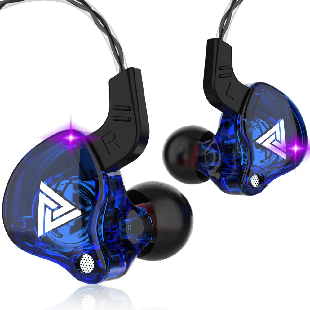 Écouteurs Filaire QKZ AK6 – Son HiFi, Micro & Basses Puissantes