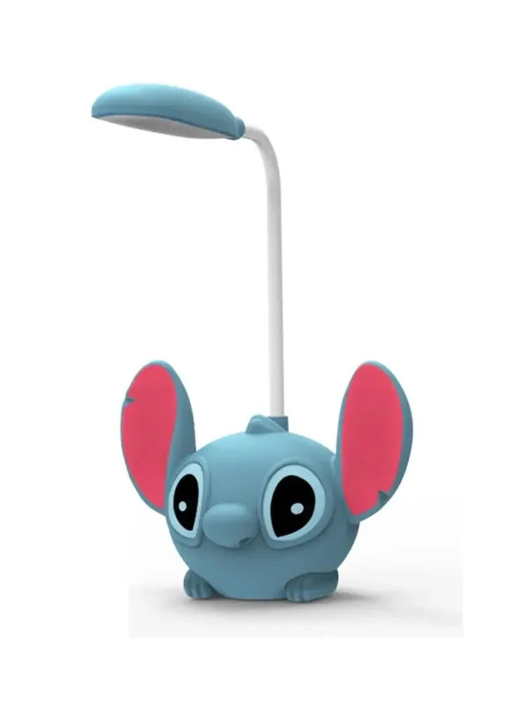 Lampe Stitch LED Rechargeable – 2-en-1 avec Taille-crayon