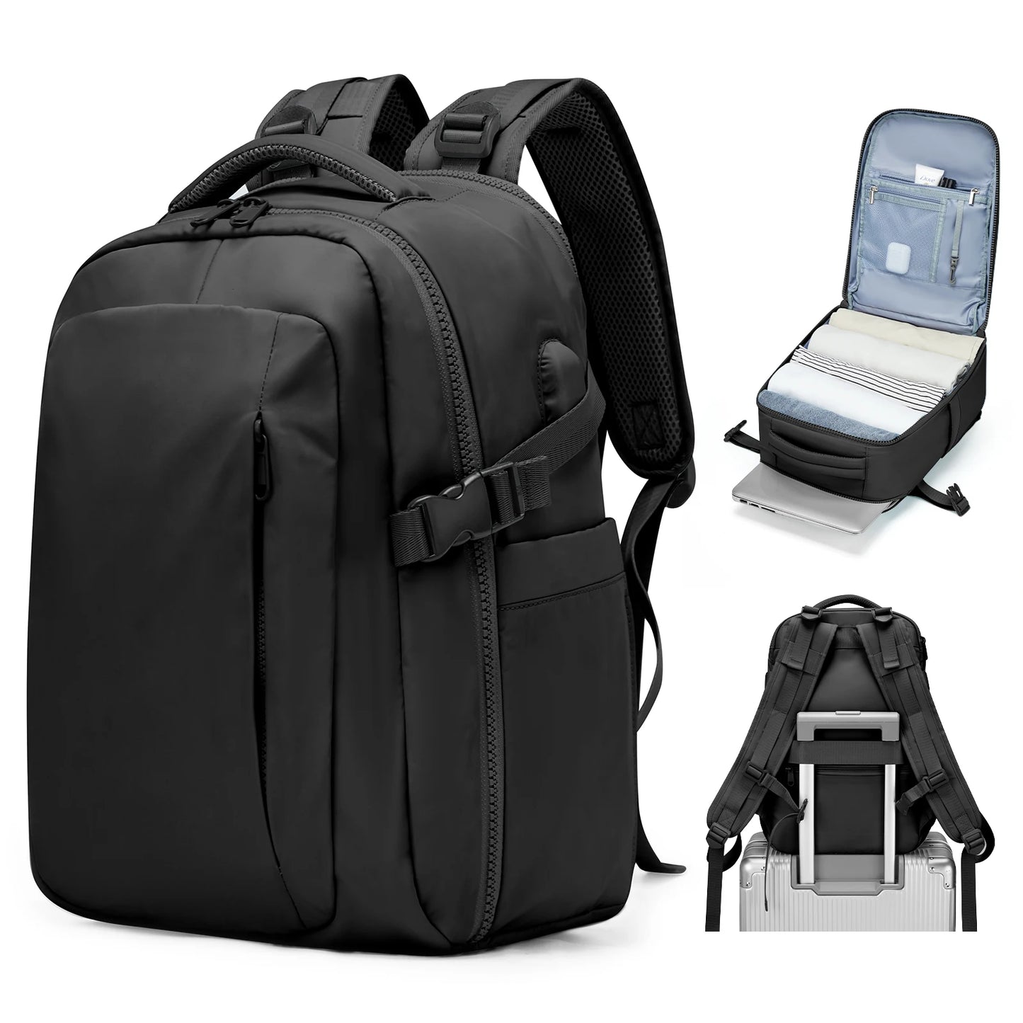 Sac à dos étanche 20-35L mixte – Travail & Voyage