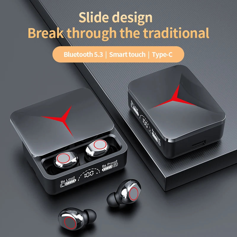 Écouteurs Bluetooth M90 – Son Clair & Autonomie Longue