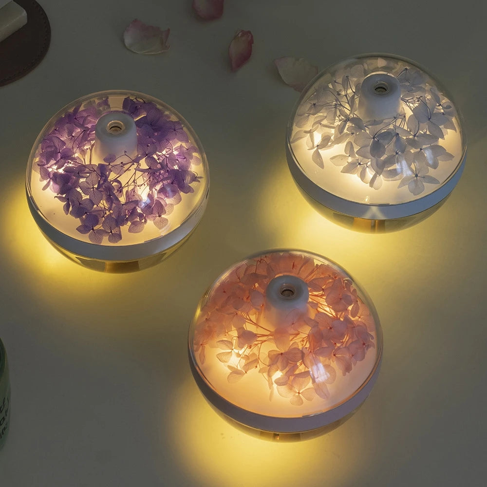 Diffuseur Floral Ultrasonique – Ambiance Zen & Humidification Élégante