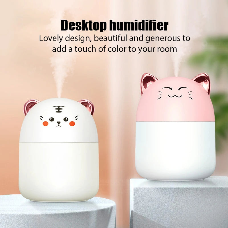 Mini Humidificateur USB 250ML – Brume & Arômes