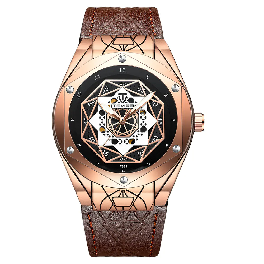 Montre Automatique Homme Tevise Spider – Étanche & Élégante